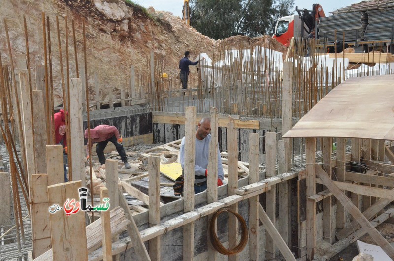  كفرقاسم- فيديو:  جدران المدرسة الإعدادية الثانوية بدأت تعلو والرئيس عادل بدير لقسماوي نت  بوعدك راح تتعب معنا لحد 2023 .. جهز حالك  